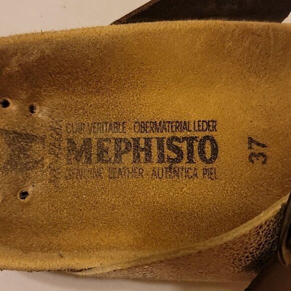 Mephisto Helen rose and copper  Sandals size 37 - Picture 5 of 6